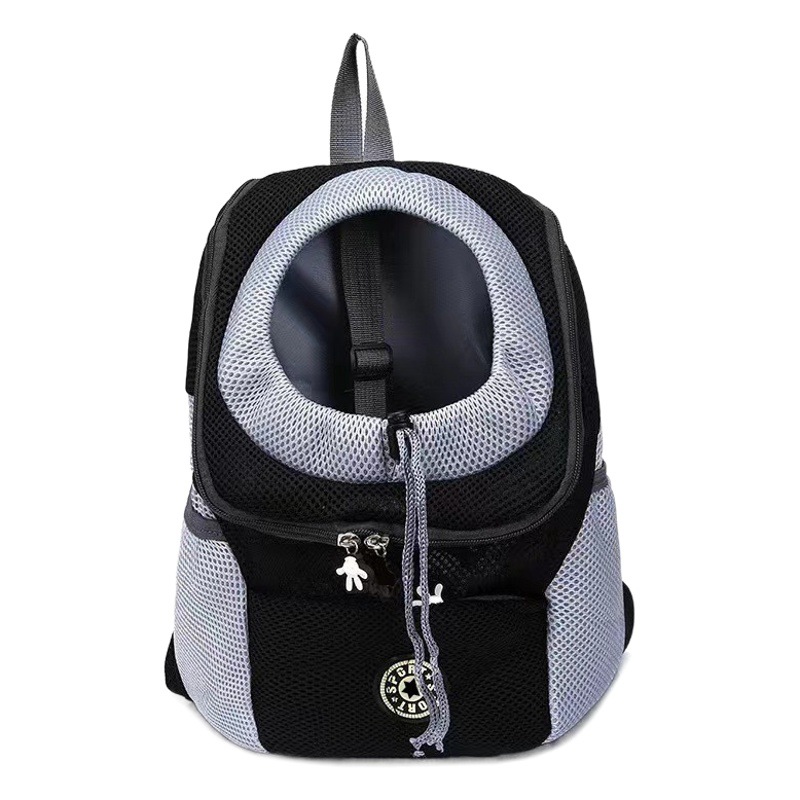 Mascota mochila perro mochila espacio gato bolsa de viaje portátil transpirable pecho bolsa de suministros para mascotas transfronteriza