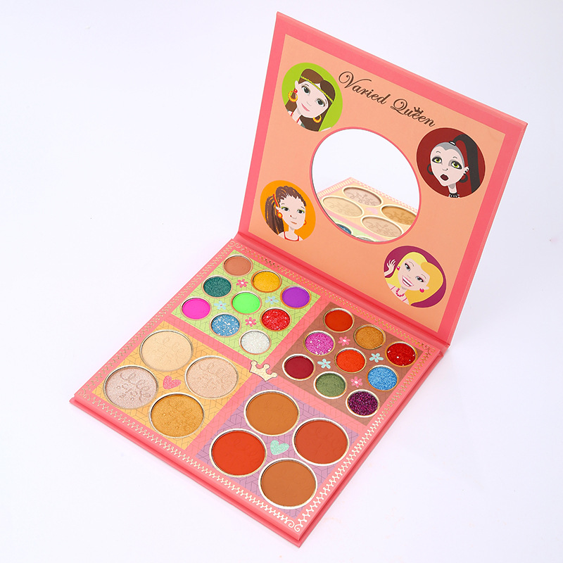 Plaque de fard à paupières de rêve mat 26 couleurs non décoloration ombre à paupières scintillante lifting haute brillance poudre fard à joues plaque intégrée_voghion.com