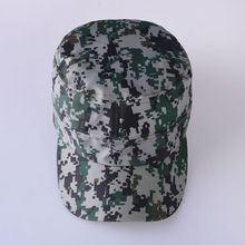 现货厂家直销军训户外迷彩帽子可印 logo 广告旅行丛林遮阳帽帽子