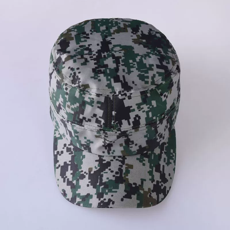 Спотовая фабрика прямых продаж Военная подготовка наружная камуфляжная шляпа может быть напечатана с логотипом рекламы путешествия джунгли шляпа от солнца