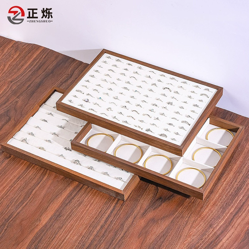 Jewelry, storage system walnut, ring, necklace, chain, watch, accessory, stand