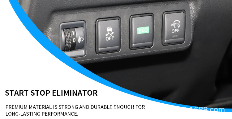 Suitable for Nissan Automatic Start-Stop Eliminator, Nissan Sylphy, Qashqai, Teana, X-Trail Start-Stop Shutdown Device with Pry Bar