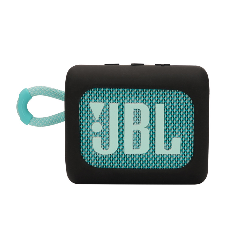 Bolsa de almacenamiento de altavoz aplicable GO3 caja de almacenamiento de silicona bolsa portátil JBL go3 funda protectora bolsa de almacenamiento de audio