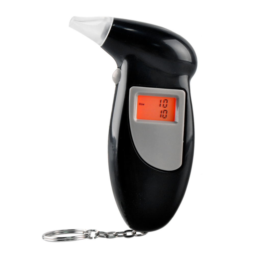 带背光呼吸式酒精测试仪鸟嘴式酒精浓度测试仪呼吸便携酒驾测试器