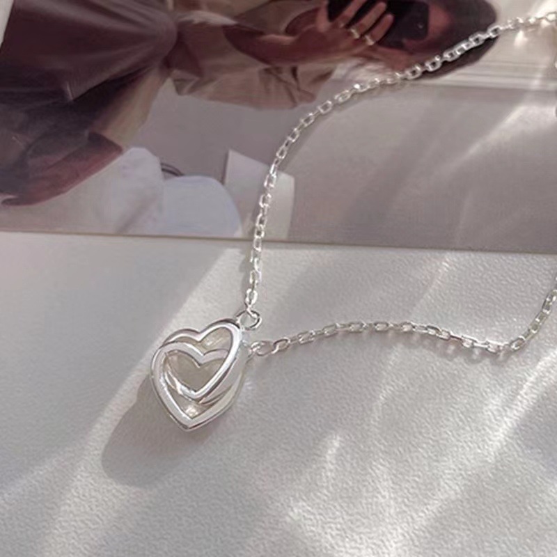 Plating Design Sweet Heart Shape Alloy Plating Women's Bracelets