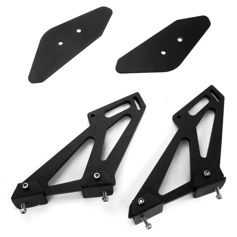 Car Modification Parts, Car Rear Wing, Universal Aluminum Alloy Rear Wing for Sedan, Modified Fixed Wind Wing Spoiler 135cm