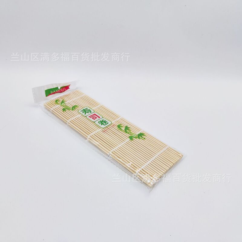 Japanese sushi curtain sushi roll bamboo products tools tableware gourmet gadgets two yuan shop three yuan shop wholesale supply