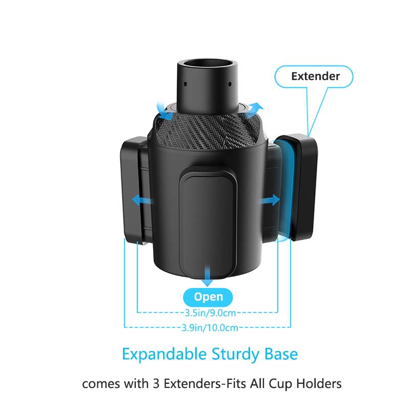 Soporte de taza de agua montada en automóvil patente original actualizada comercio exterior conveniente modificación de taza almohadilla de taza para automóvil rack de bebidas