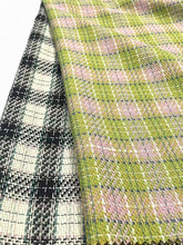 绍兴面料 小香风格子毛呢面料  秋冬服装面料 粗纺呢绒