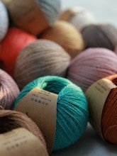 【流萤-纯色】浅茉手工diy夹花26支细羊毛绒线玩偶娃衣
