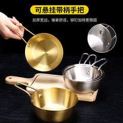 ステンレス304韓国式米酒碗茶碗ハンドル付き調味料ホテル専用冷たい酒碗料理碗サラダ碗