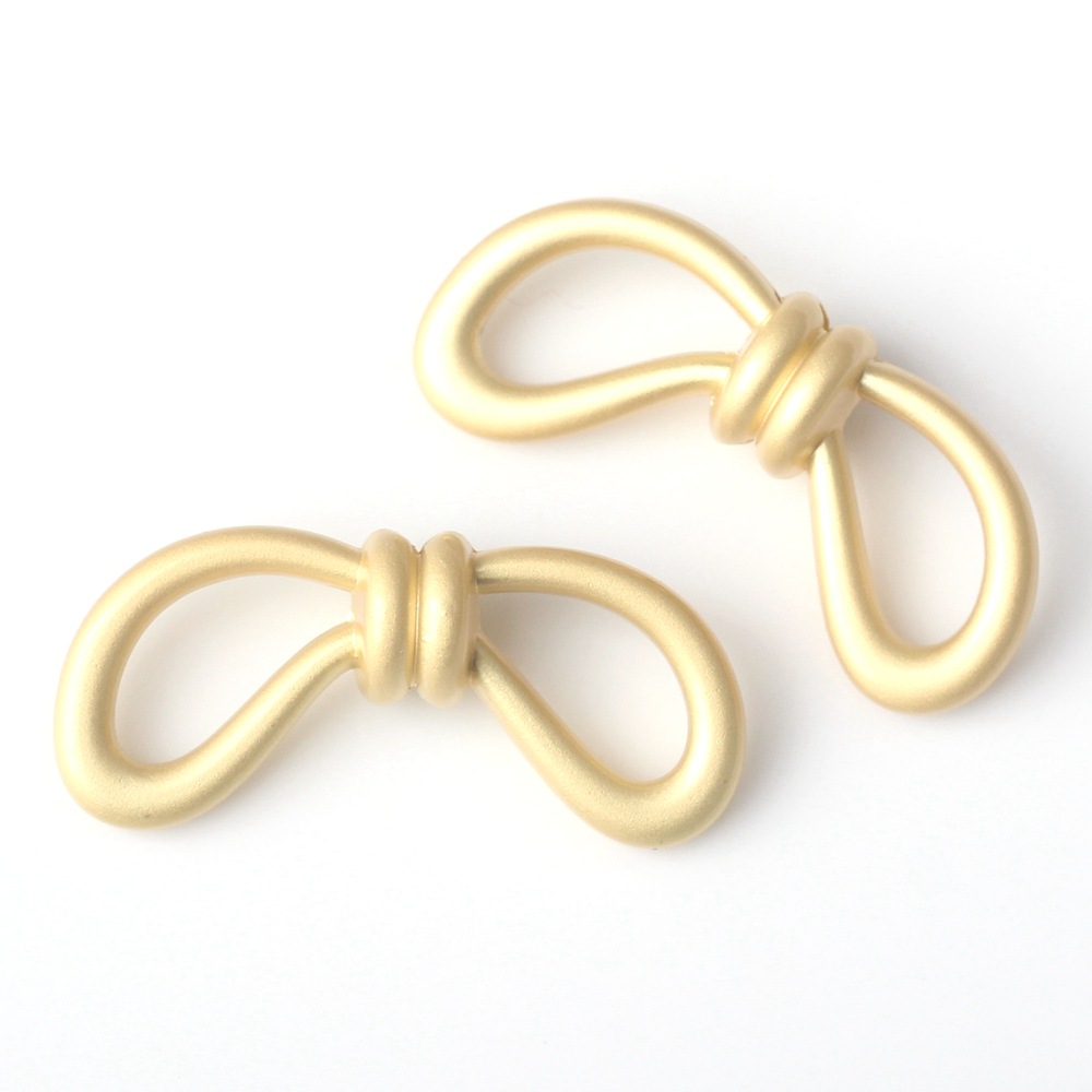 20 PCS/Package 11 * 25mm Alloy Bow Knot Spacer Bars display picture 1