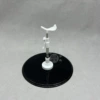 6-point black stand with thick rubber base