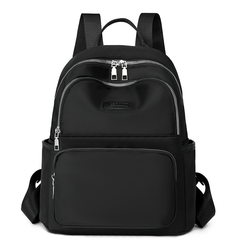 2024 nueva mochila de nylon para mujer, bolso de tela de todo fósforo de estilo coreano de moda, mochila pequeña para madre de viaje de ocio ligero