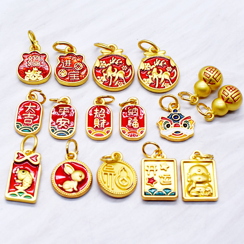 Bao color dumb gold dripping wealth into the treasure money bag one…