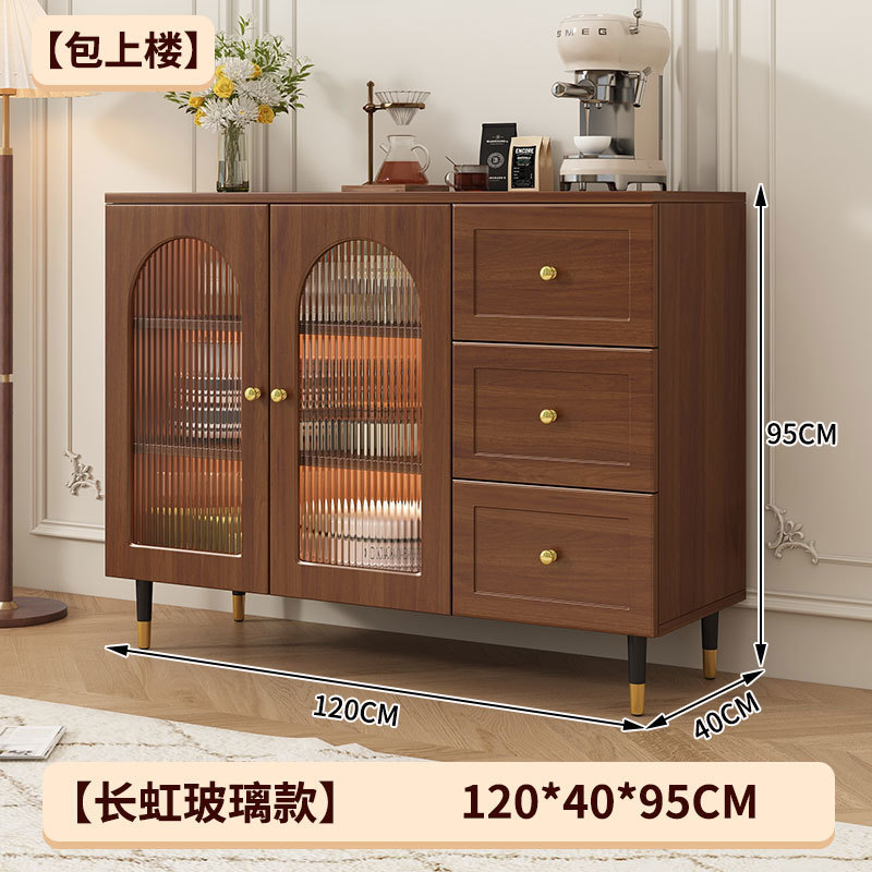 Gabinete de comedor moderno y simple, armario de almacenamiento de caña de viento, sala de estar, armario de té de cocina doméstica, armario de viento