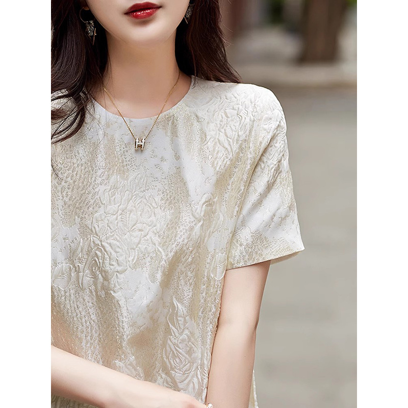 F9315 3410K VÁY ĐẦM LIỀN THÂN NỮ HANTDC NGẮN TAY HỌA TIẾT HOA THỜI TRANG NỮ G06 SẢN PHẨM MỚI