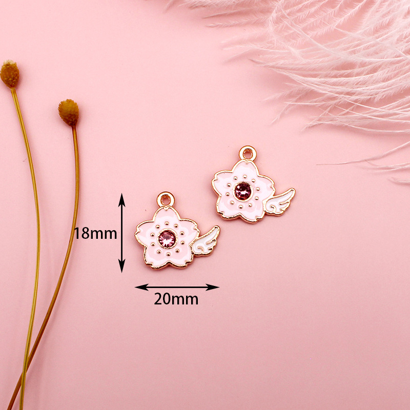 12g Weight Pendant Jewelry Making Type DIY Jewelry Accessories Classification 10 PCS/Package Quantity Alloy Material Color Block Pattern Enamel Design Cute Style 10 PCS/Package Alloy Color Block Pendant 3