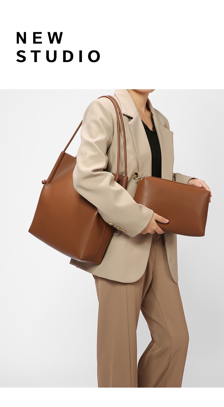 Women's Bag high-grade bag women's bag niche retro handbag fashion shoulder bag all-matching handbag_voghion.com