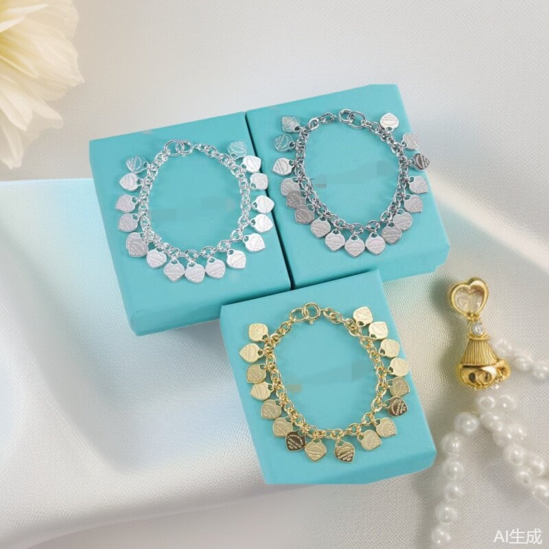 Tijia/Tjia Bracelet European and American Cross-Border Women's Light Luxury Niche Style Fashion Trend High-End Light Luxury Bracelet