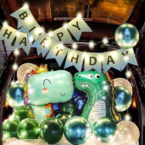 Birthday party decoration car trunk balloon set couple confession proposal surprise trunk decoration balloons