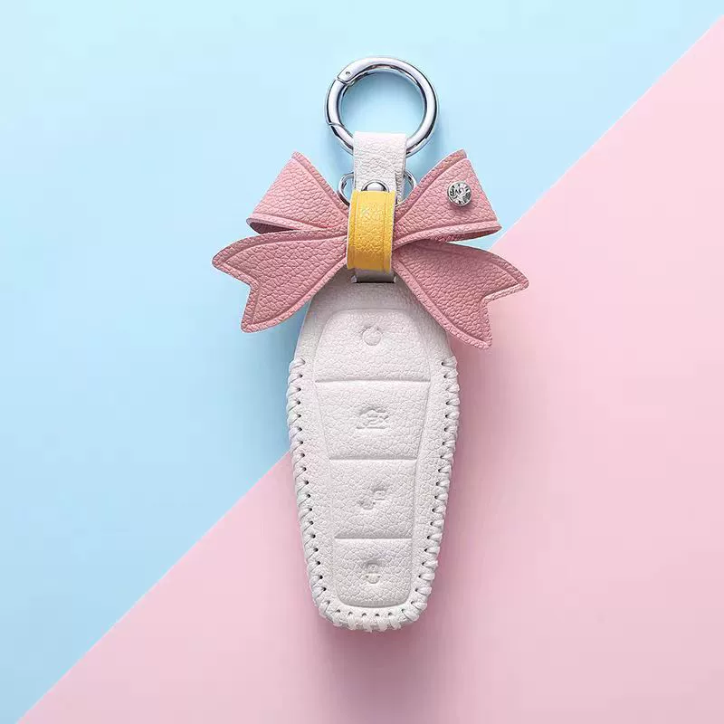 Чехол для ключей BYD (Seagull, Dolphin, Song Plus, Qin PLUS, Tang DMI, Han EV, Yuan) с креплением-защелкой