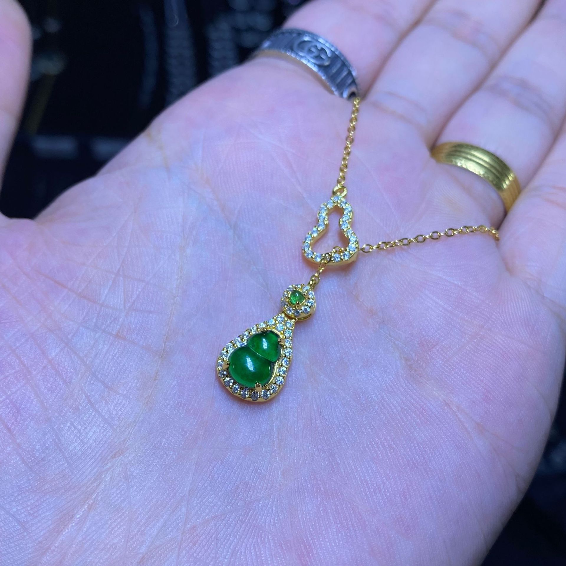 황금빛 녹색 조롱박