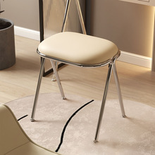 北欧家用网红ins化妆凳轻奢卧室梳妆台软包凳子简约现代设计师椅