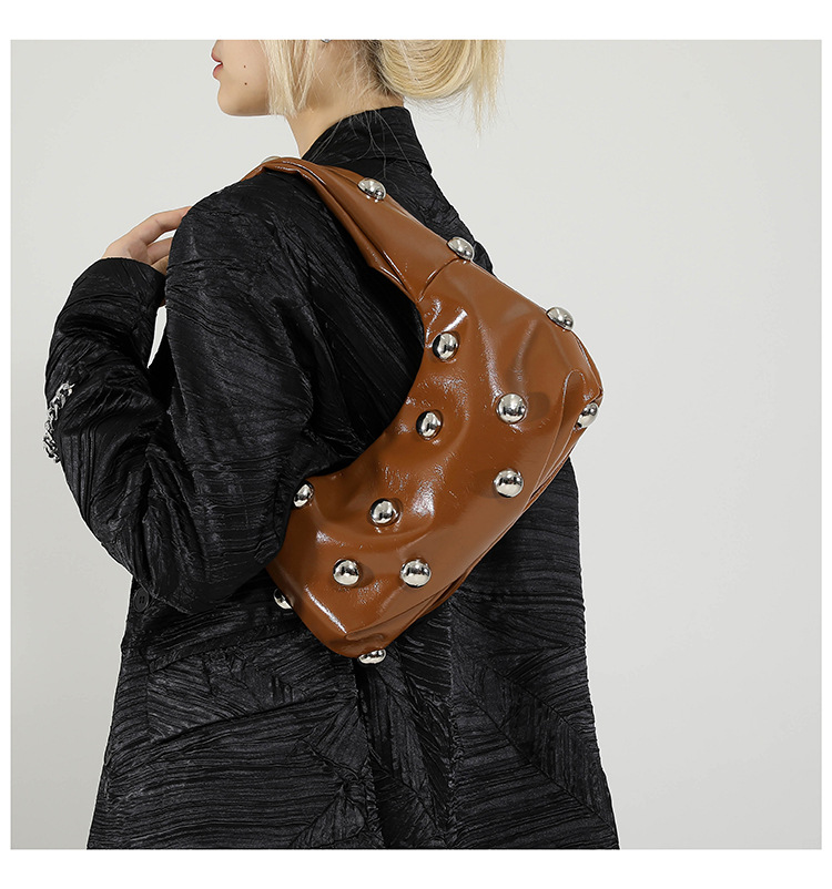 225g Weight Polyester Lining Material Zipper Closure Type Single Shoulder Strap Strap Type Handbag Bags Type Daily, Street, Shopping Occasion Pu Leather Material Solid Color Pattern All Seasons Season Women's Gender Elegant, Streetwear Style Square Shape Medium Size Women's Medium Pu Leather Solid Color Elegant Streetwear  Square Zipper Handbag 5
