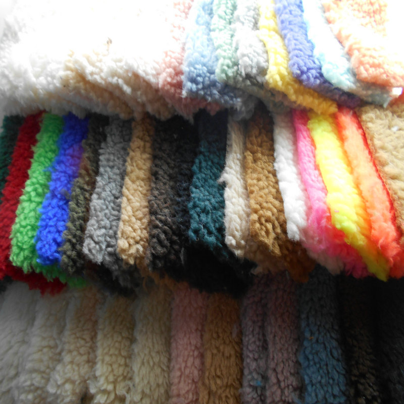 新款北美仿羊毛颗粒绒大颗粒羊绒羊羔毛休闲服家居服玩具鞋帽面料