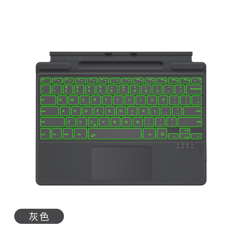 Suitable for Surfacepro11 Bluetooth Keyboard Pro8910 Colorful Backlit Touch Keyboard Surface Protective Cover Suitable for Surfacepro11 Bluetooth Keyboard Pro8910 Colorful Backlit Touch Keyboard Surface Protective Cover