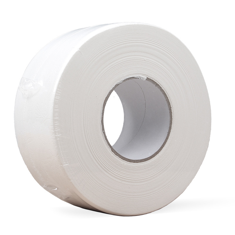 Caja de papel de rollo grande de baño, caja de papel higiénico de papel de plato grande comercial montada en la pared, sin perforación, baño de hotel, lote inicial