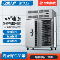 速冻冰柜商用零下45度速冻柜大容量肉类包子急冻插盘式海鲜速冻机
