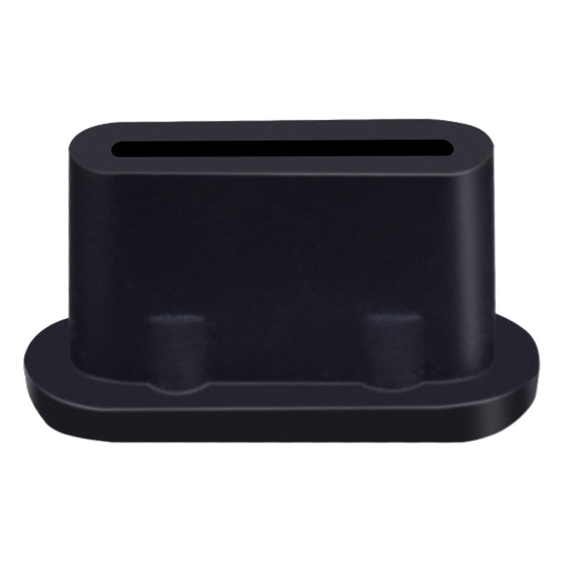 Teléfono Móvil USBTYPE-C enchufe del polvo puerto de carga de datos enchufe de silicona suave ordenador portátil typec hembra Puerto