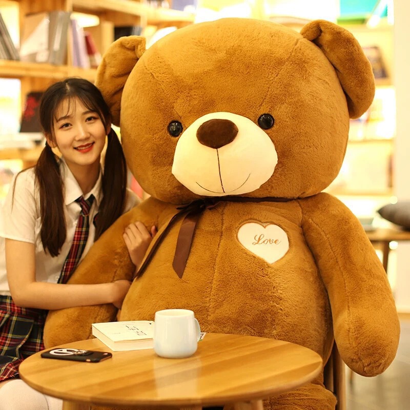 Oversized hug bear online celebrity teddy bear doll plush doll TikTok stall toy bear one-piece delivery Oversized hug bear online celebrity teddy bear doll plush doll TikTok stall toy bear one-piece delivery