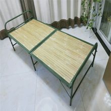 折叠床陪护床工地床家用床双人竹板床单人床午休床办公室实木床