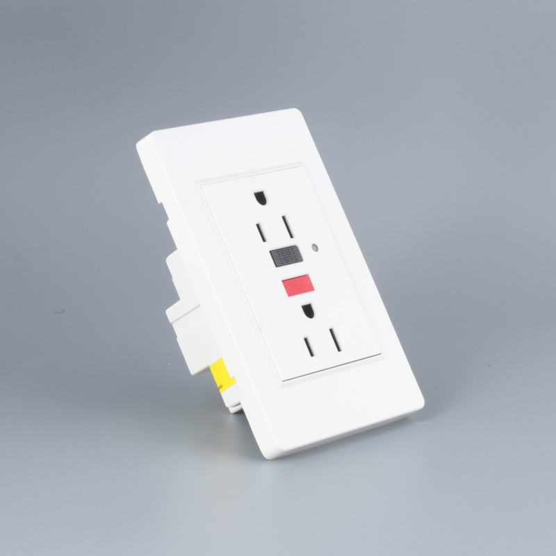 Enchufe de protección contra fugas estándar estadounidense GFCI 118 tipo 15A, 110-250V