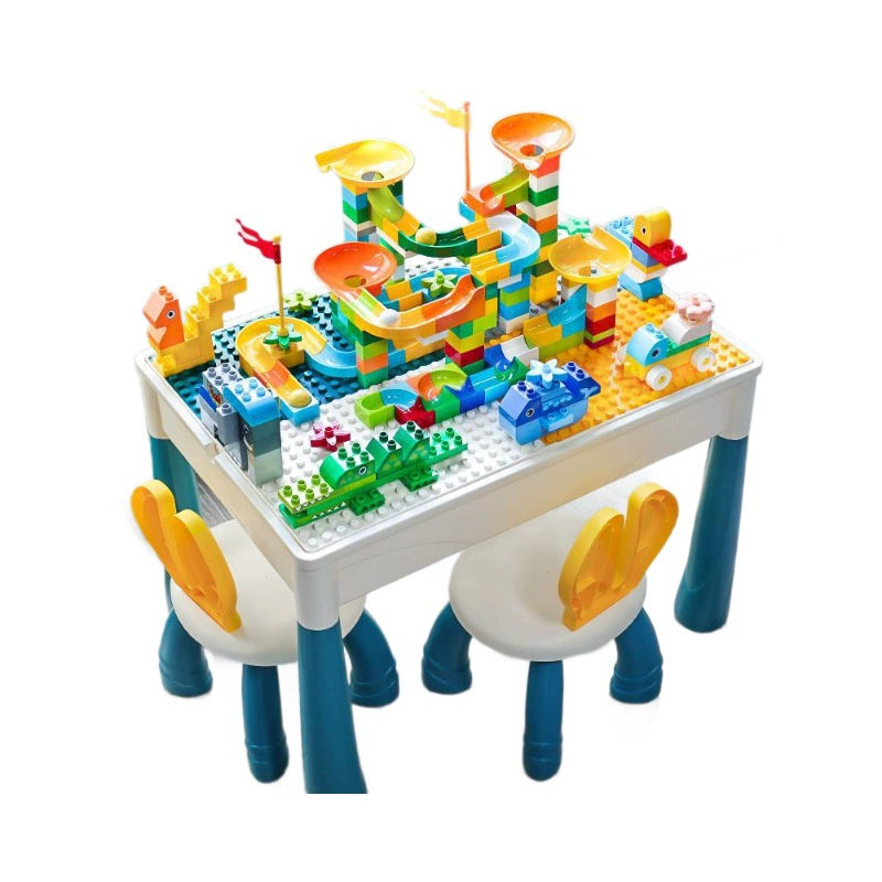 Construction Playset Universal Brainteaser, Building Table for Kids 3–6 yrs — Multi-size Kits (2–104 cm)