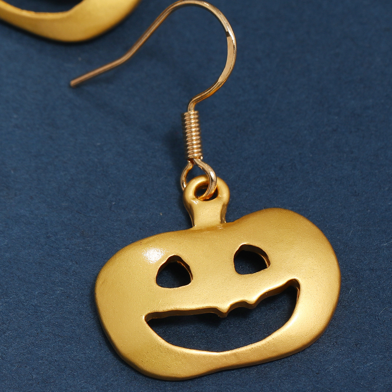 Halloween Funny Pumpkin Alloy Party Ear Hook display picture 4
