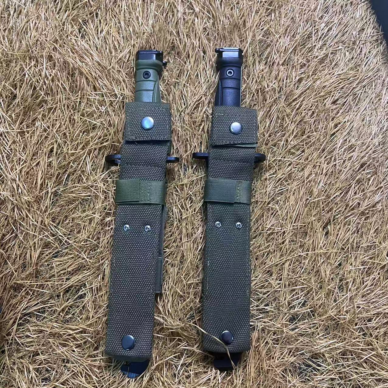 Comercio extranjero transfronterizo de alta calidad K25 segunda generación de cubierta de cuchillo de campamento de supervivencia del ejército de cubierta de cuchillo de veteranos