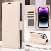 适用S24三星S25翻盖S23FE钱夹皮套Note20手机壳S8保护套S9全包S21