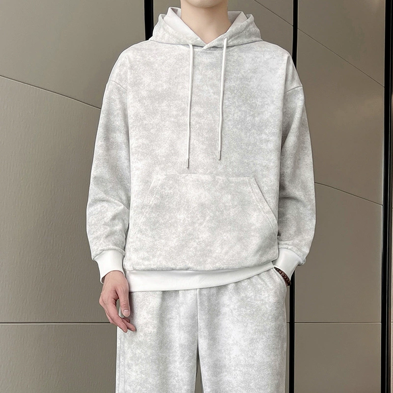 帝宇神龙 Autumn set, sweatshirt, trousers, round collar