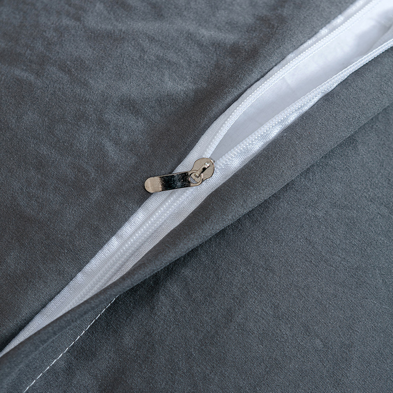 Copripiumino in tessuto per la casa, semplice, tinta unita, in schiuma a bolle, tre set_voghion.com