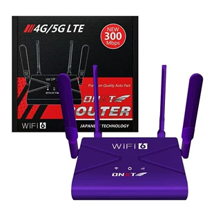 Беспроводной 4G LTE роутер двухдиапазонный гигабитный для дома