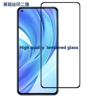适用于小米Mi 11 Lite 10T 9T POCOM5 高铝大弧全屏丝印钢化膜