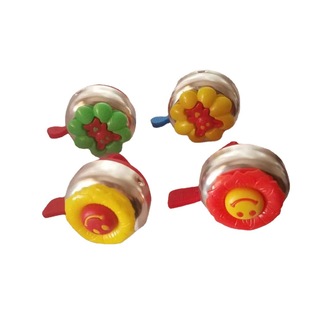 Factory wholesale mountain bike children's bicycle bell riding equipment smiley face Bell bear Bell