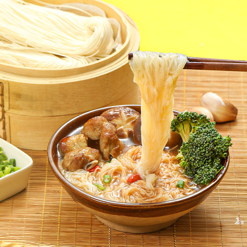 Down-to-earth Market Minnan Handmade Noodles 5 Pounds Super Fine Rice Noodles Children's Noodle String Noodles Anxi Noodles Paste Longevity Noodles