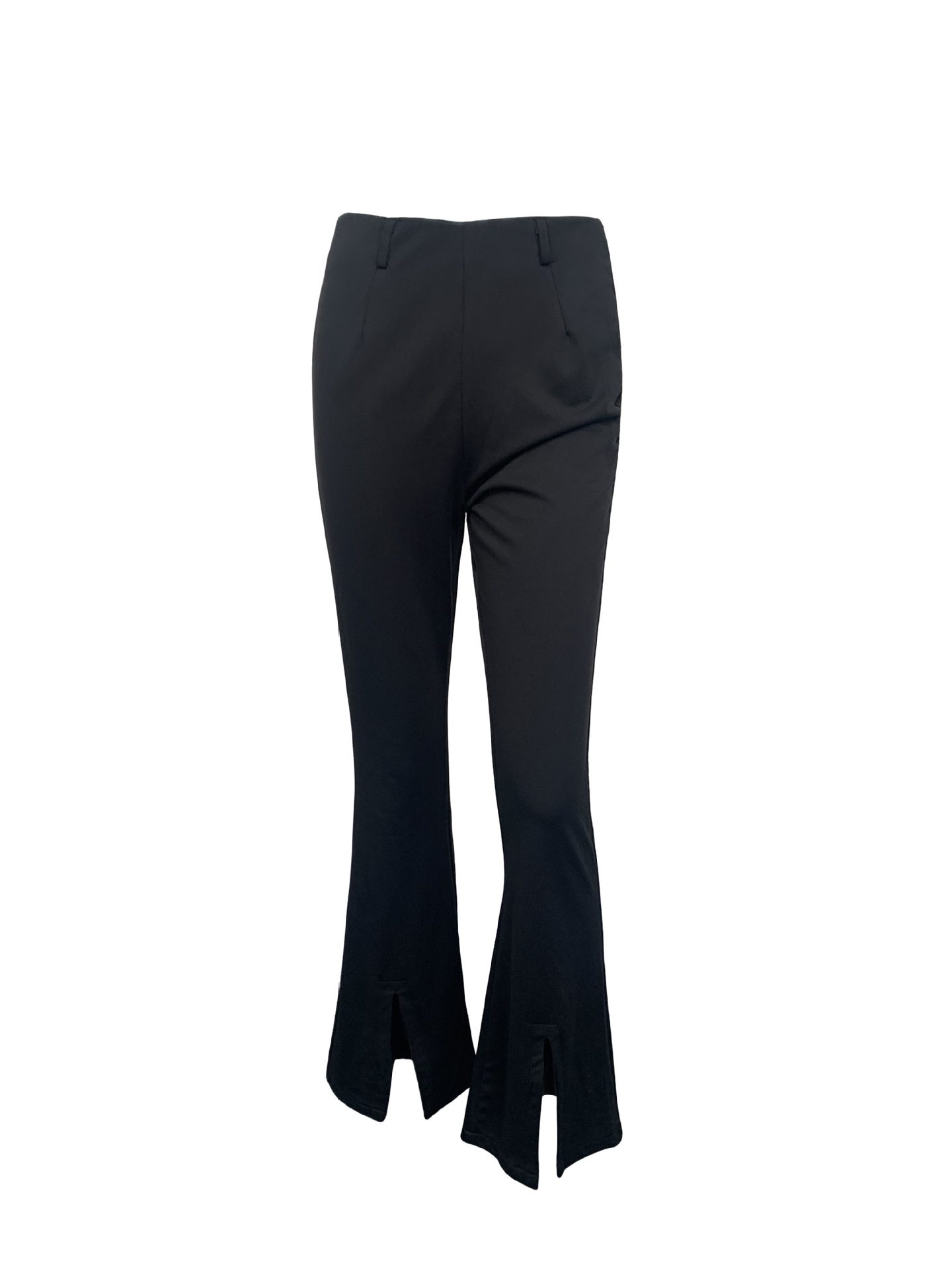 Fashion Solid Color Spandex Polyester Full Length Flared Pants display picture 1