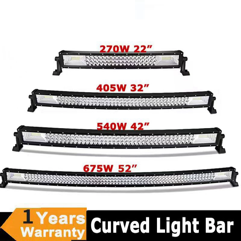 Прямые автомобильные прожекторы с завода Светодиодные фонари Двухрядные полосы света в сетчатых прожекторах Автомобильные модифицированные фары для внедорожников