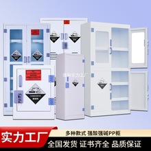 PP酸碱柜学校实验室试剂柜双锁强酸强碱防腐蚀危险化学药品储存柜